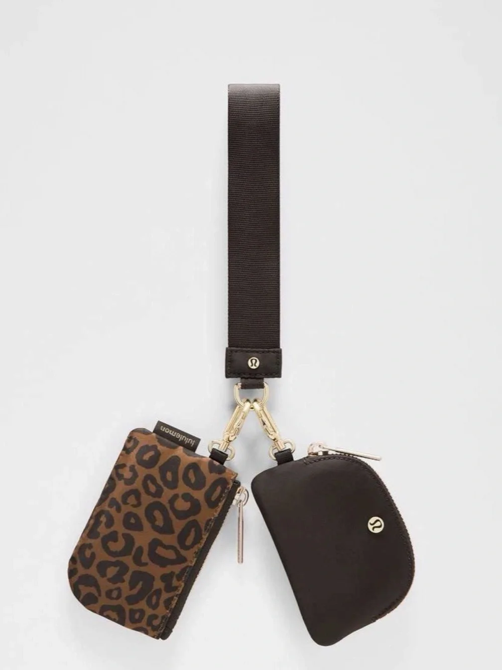 Lululemon leopard dual pouch #Lululemon